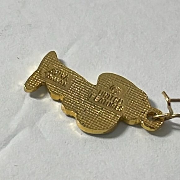 Vintage Dr. Snoopy United Features Aviva Twain dangle earrings. - Picture 5 of 8